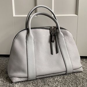 LIKE NEW Coach Bleeker Preston Light Grey Satchel